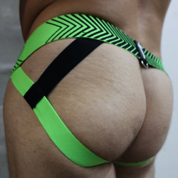 Breedwell Jockstrap Futura Vert Neon